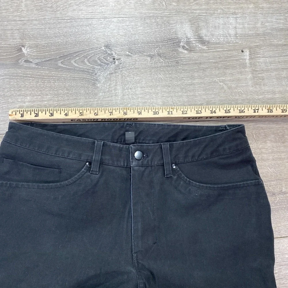 Lululemon Pants Mens 32 Black 5 Pocket Casual Stretch Athletic Chino‎ Pants